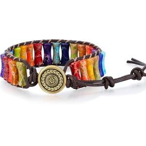 Healing Vibes Boho Natural Stone Bracelet